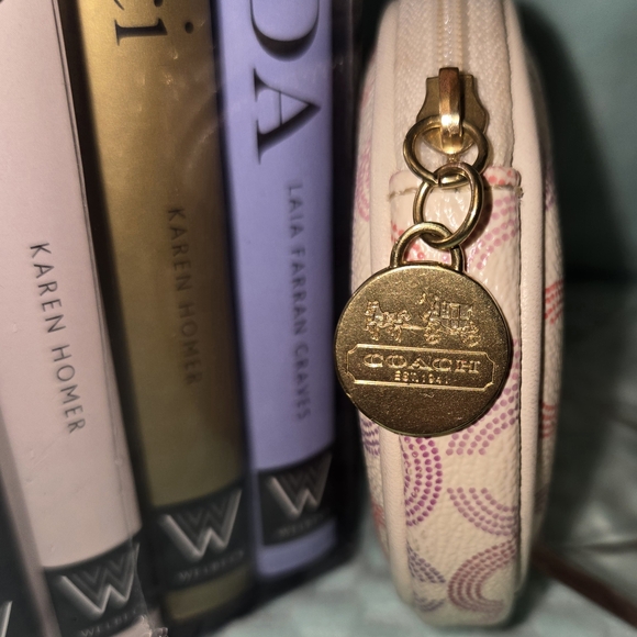 Coach Circular Patterned Coin Purse - Picture 3 of 3